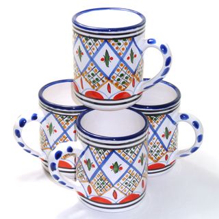 Tabarka Design Coffee Mugs (Tunisia)