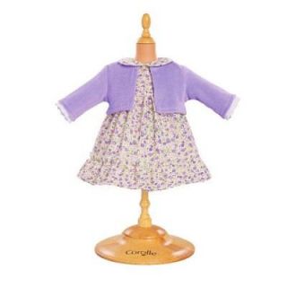   Ensemble bébé 36 cm   Robe lilas Vêtement pour poupon de 36