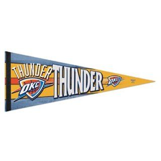 NBA Oklahoma City Thunder Light Blue Gold 12 x 30