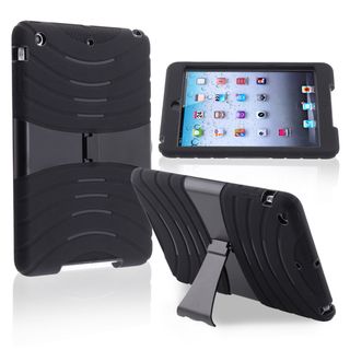 BasAcc Black Hybrid Case with Stand for Apple iPad Mini
