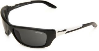 AN4160 08 Wrap Sunglasses,Gloss Black Frame/Grey Lens,One Size Shoes