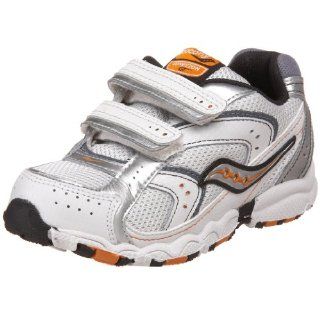 Gt Hook And Loop Sneaker,White/Silver/Moab,5 M US Toddler Shoes
