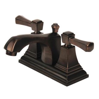 Fontaine Patiglia 4 inch Centerset Brushed Bronze Bathroom Faucet