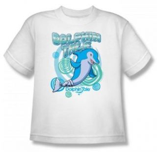 Dolphin Tale   Make A Splash Youth T Shirt In White