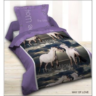 taie WAY OF LOVE   Housse de couette 140x200 + 1 taie 63/63