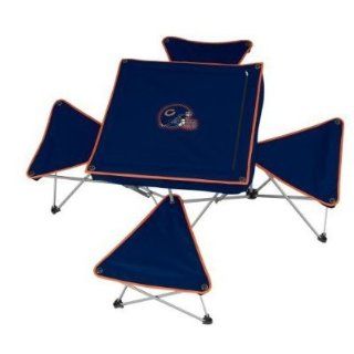 Chicago Bears Table w/4 Stools   NFL Football: Sports