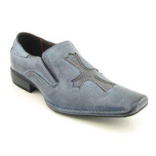 RESOLVE BY ROBERT WAYNE Mark Blue Shoes Mens SZ 7.5: Shoes