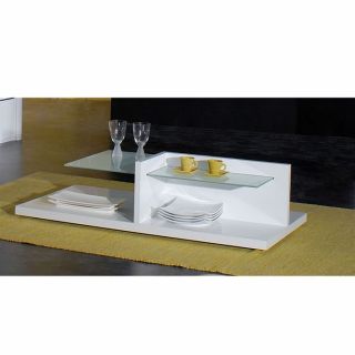 EVASION Table basse 120x60cm Blanche laquée   Achat / Vente TABLE