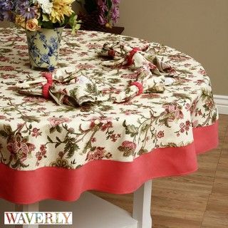 Waverly Claremount 13 piece Round Tablecloth Set