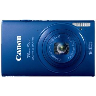 Canon PowerShot ELPH 320HS 16.1MP Blue Digital Camera