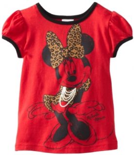 Disney Girls 2 6X Minnie Short Sleeve Tee Clothing