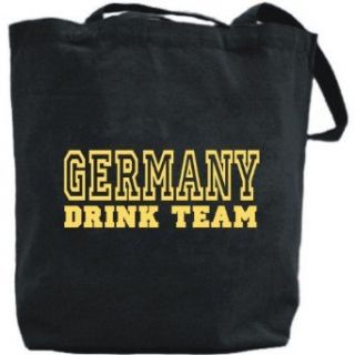 Canvas Tote Bag Black  Drink Team Germany  Country