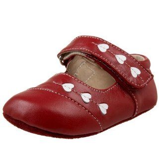 Mary Jane (Infant/Toddler),Red,0 6 Months (US Infant 2 2.5 M) Shoes