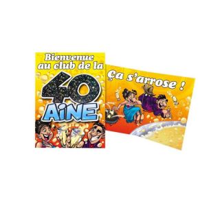 40 ans   Achat / Vente CARTE DE VISITE Carte Anniversaire 40