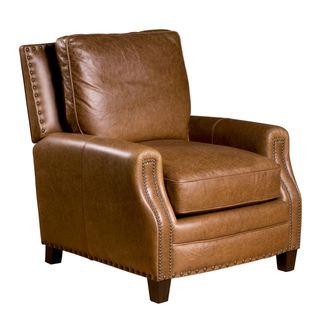 Bradford Leather Chair in Chaps Saddle