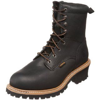Carhartt Mens 3692 8 Logger Boot,Black,8.5 2E US Shoes