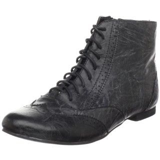 Wanted Shoes Womens Maggie Bootie,Black,8.5 M US Shoes