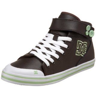 com DC Womens Venice Mid Skate Shoe,Chocolate/Green,6.5 M US Shoes