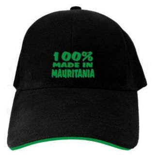 CAPS BLACK EMBROIDERY  100 % MADE IN MAURITANIA  Medium