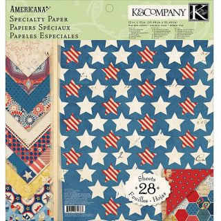 Company Americana 12x12 inch Paper Pad (28 Sheets)