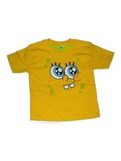 SpongeBob Toothy Toddler Childs Yellow T shirt Clothing