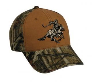 Winchester Horse and Rider Cap w/ Canvas Front Clothing