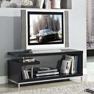 Black 45 inch Plasma TV LCD Stand/ Media Console