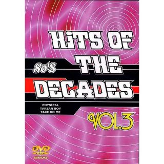 80   Titre  DVD KARAOKÉ HITS OF THE DECADES VOL.03 Années 80