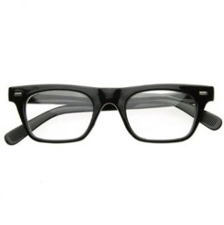 Secretary Slim Clear Lens RX Retro Fashion Wayfarers Sunglasses Shoes