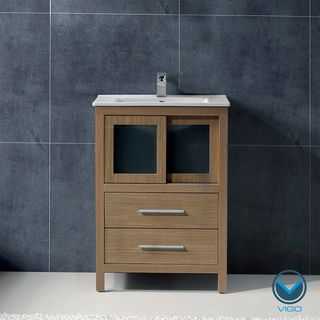 Vigo 24 inch Alessandro Single Bathroom Vanity