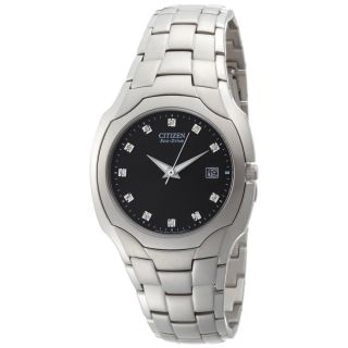 Citizen Mens BM6010 55G Eco Drive Stainless Steel Watch