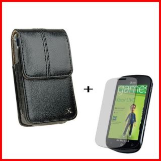 Executive Samsung Focus i917 Leather Case with Screen Protector