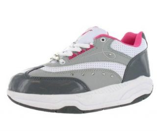  Fubu Womens Casandra Fitness Shoe Pink, Gray, White (8) Shoes
