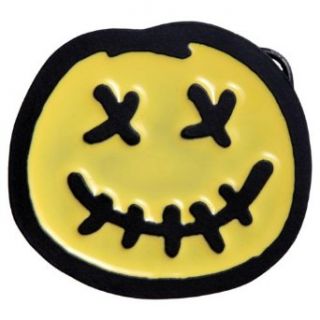 Dead Smiley Face Belt Buckle Clothing