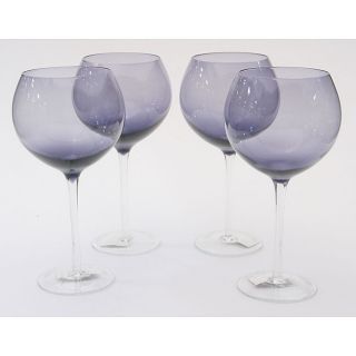 Certified International Plum 28 oz Red Wine Glasses (Set of 8