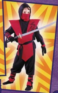 Costumes For All Occasions FW8735RDLG Ninja Complete Red