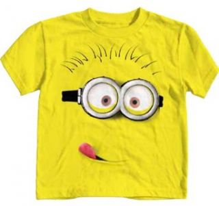 Despicable Me Tongue Juvy Yellow T Shirt Clothing