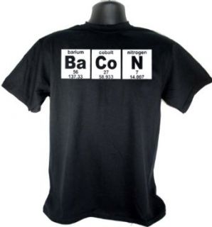 Bacon Strips Elements Periodic Table Nerdy Geek Funny