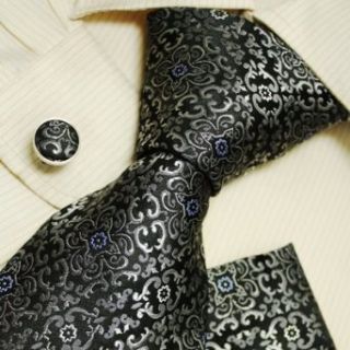 Black ties for men pattern gift ideas for boyfriend tie
