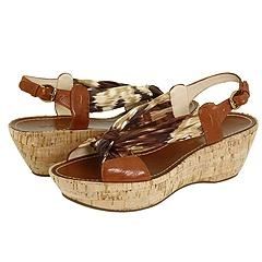 Via Spiga Vida British Tan/Natural/Batik Sandals