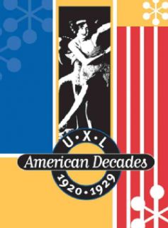 UXL American Decades 1920 29 (Hardcover)