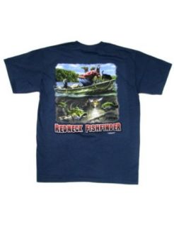 Redneck Fishfinder T Shirt Fishing Buck Wear Design