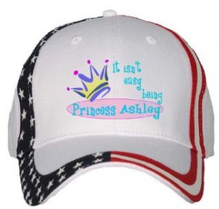 It isnt easy being princess Ashley USA Flag Hat