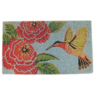 Hummingbird and Flower Door Mat Today $38.99