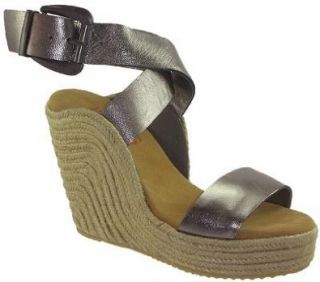 Womens High Wedge Ankle Wrap Sexy Espadrille Sandals (10) Shoes