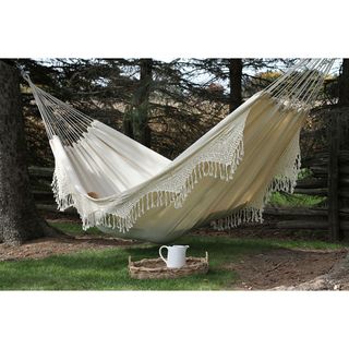 Vivere Style Double Deluxe Hammock (Natural)