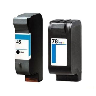 HP 45/78 51645A/C6578DN Ink Cartridges (Pack of 2) (Remanufactured