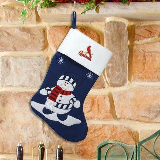 St. Louis Cardinals Snowman Felt Stocking Sports