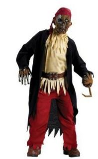 Kids Pirate Zombie Costume   Child Medium: Clothing
