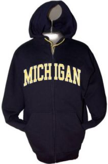 NCAA Michigan Big & Tall Fleece Full Zip Hoody (X Large